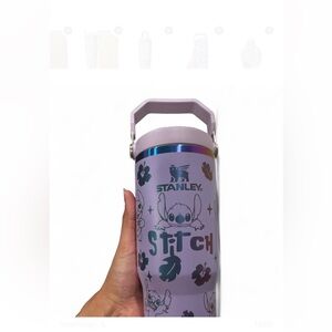 Custom Lilo & Stitch Stanley Tumbler 30oz: Laser Engraved Water Bottle
